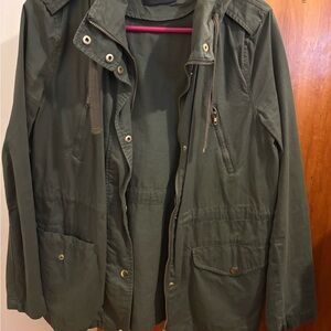 Love Tree Forest Green Jacket